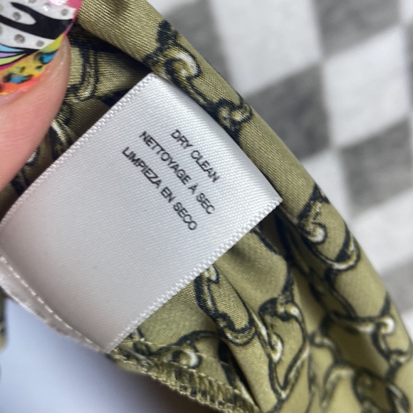 Michael Michael Kors, gold chain dress adjustable sleeves - Picture 7 of 7